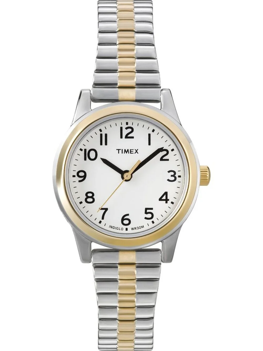 Timex Women's Essex Avenue Two-Tone Stainless Steel Expansion Band Watch T2N068
